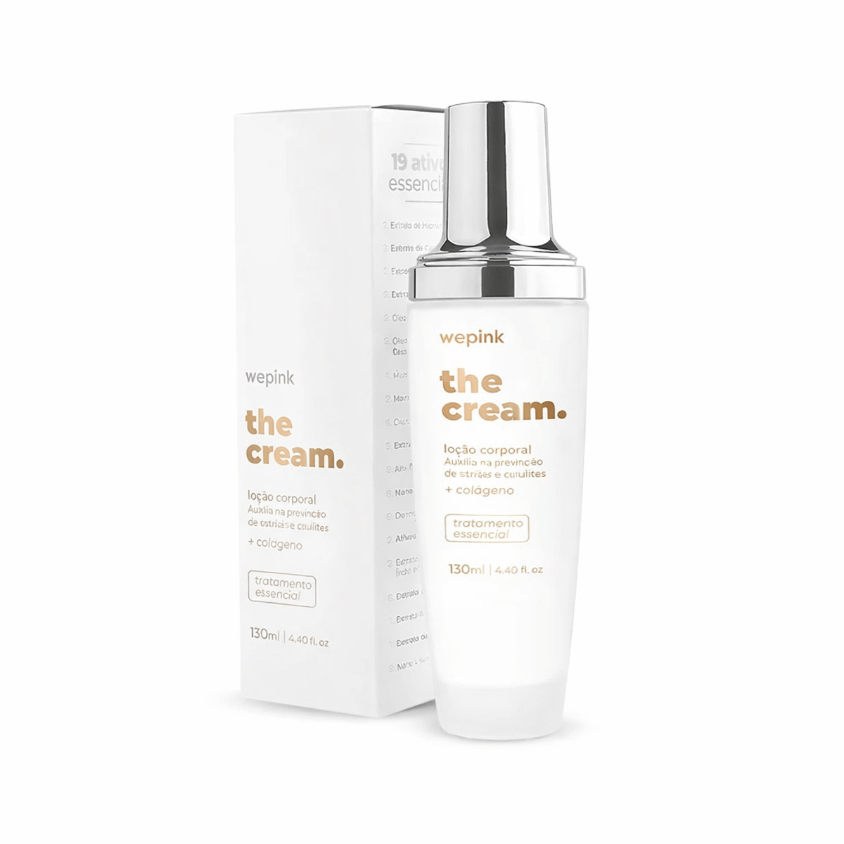 The cream hidrante corporal- 130 ml